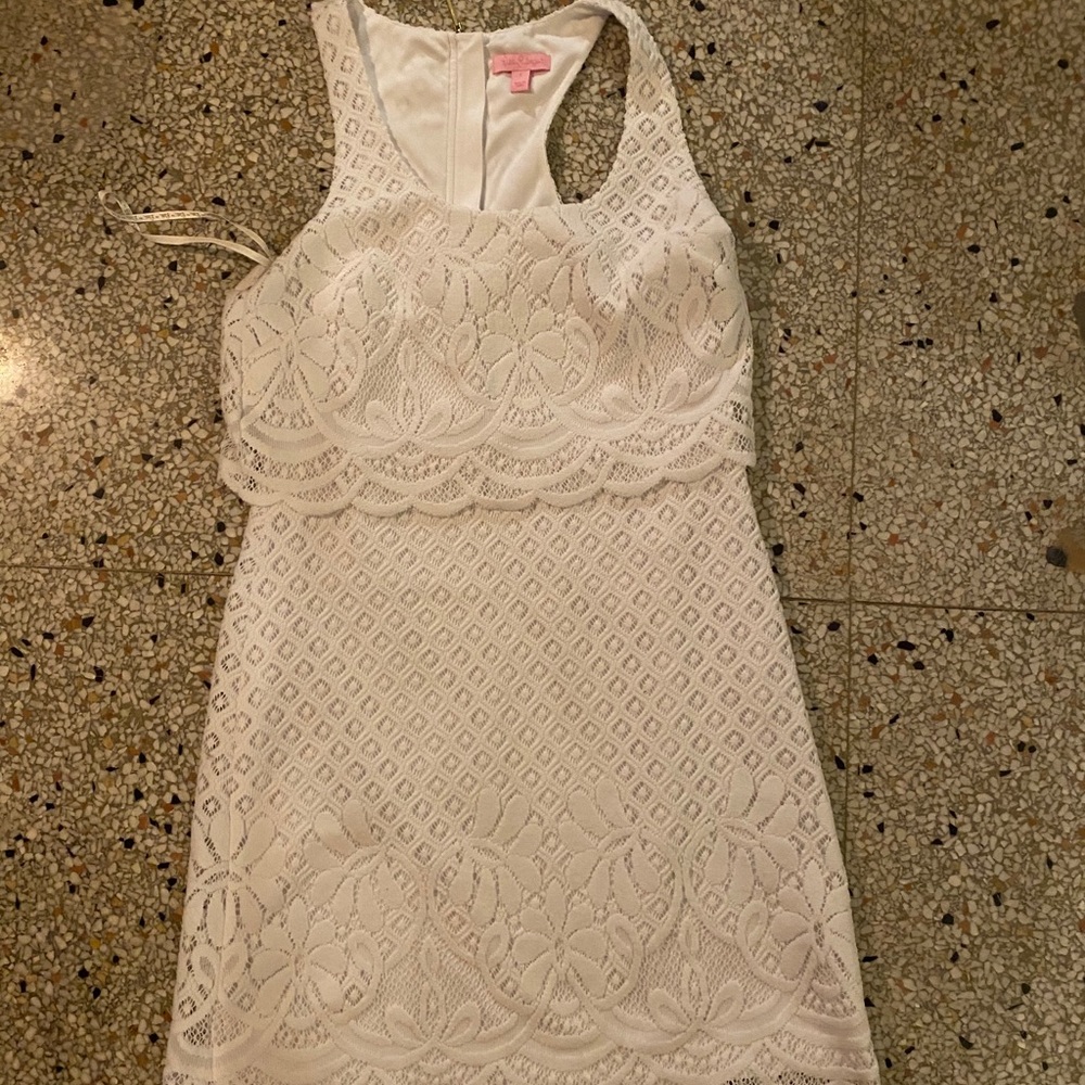 White Lilly Pulitzer Dress